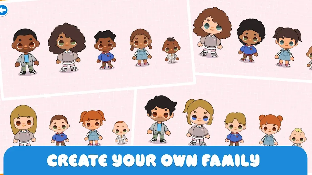Minni Family Home - Play House [MOD: открыты все предметы и локации] Screenshot 2