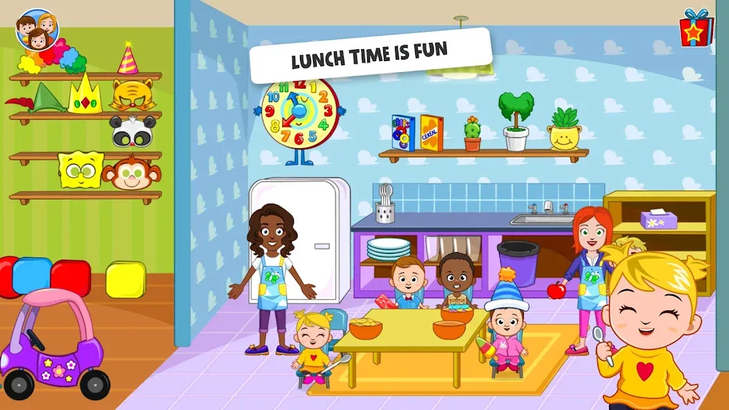 My Town : Daycare Game [MOD: безлимитные деньги и все персонажи открыты] Screenshot 4