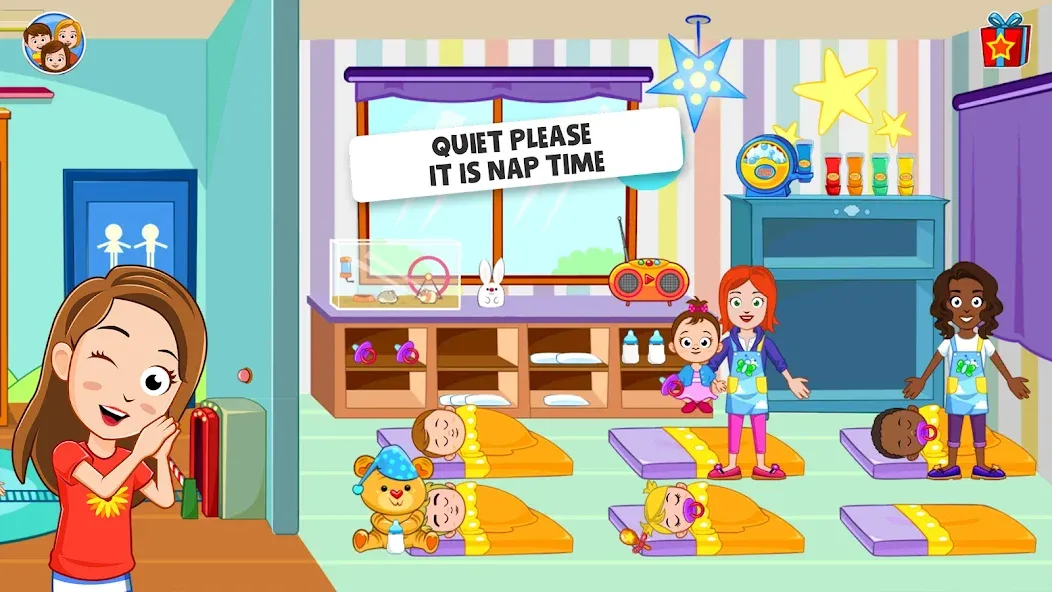 My Town : Daycare Game [MOD: безлимитные деньги и все персонажи открыты] Screenshot 5