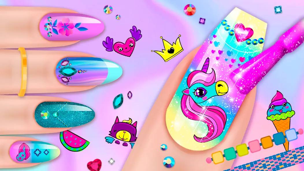 Nail Salon [MOD: безлимитные деньги и все инструменты] Screenshot 1