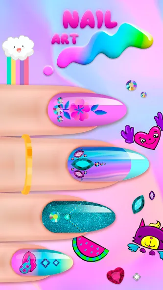 Nail Salon [MOD: безлимитные деньги и все инструменты] Screenshot 3
