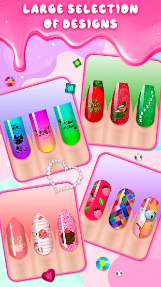 Nail Salon [MOD: безлимитные деньги и все инструменты] Screenshot 5