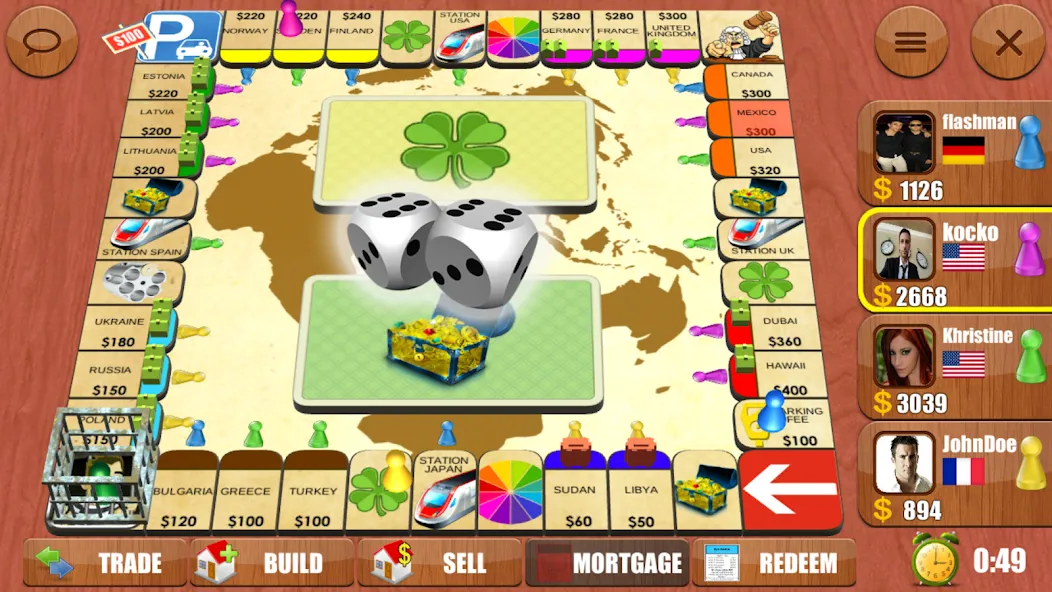 Rento2D Lite: Online dice game [MOD: безлимитные монеты и кубики] Screenshot 1