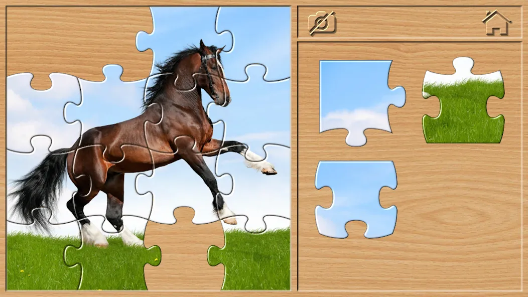 Animal Puzzles for Kids [MOD: открыты все пазлы и уровни] Screenshot 5