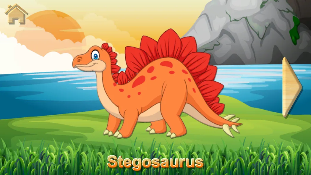 Dino Puzzle [MOD: без рекламы и все пазлы открыты] Screenshot 4