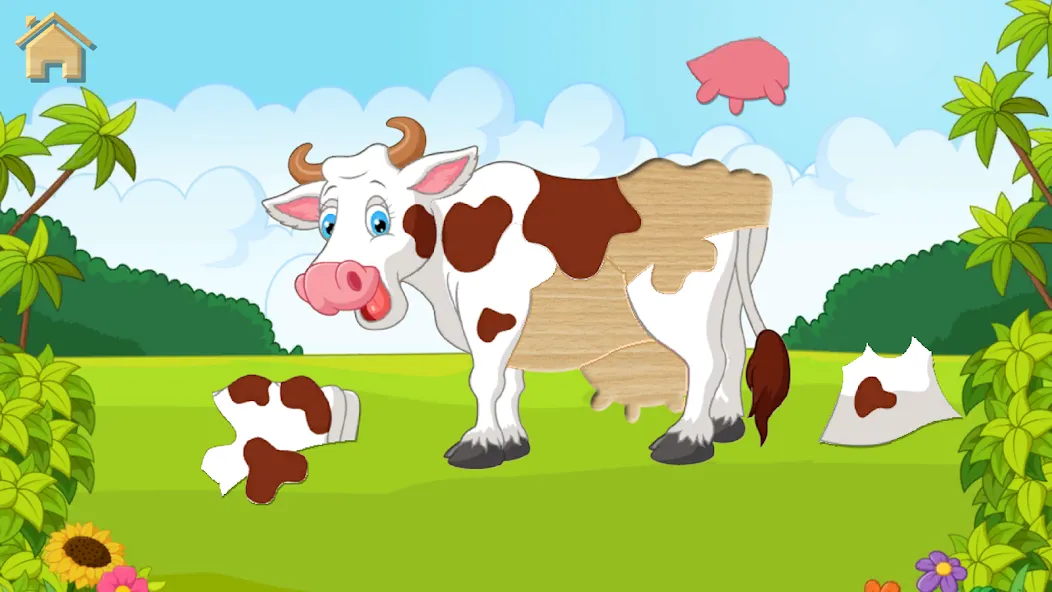 Baby Puzzles for Kids [MOD: все пазлы разблокированы] Screenshot 4