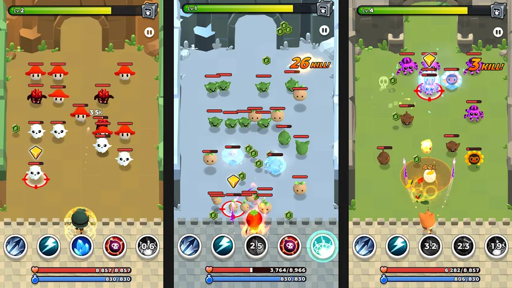 Archer Cat 2 [MOD: безлимитные монеты и жизни] Screenshot 5