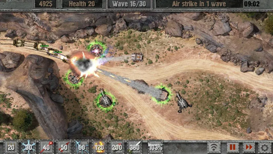 Defense Zone 2 HD Lite [MOD: безлимитные деньги и открыты все уровни] Screenshot 4