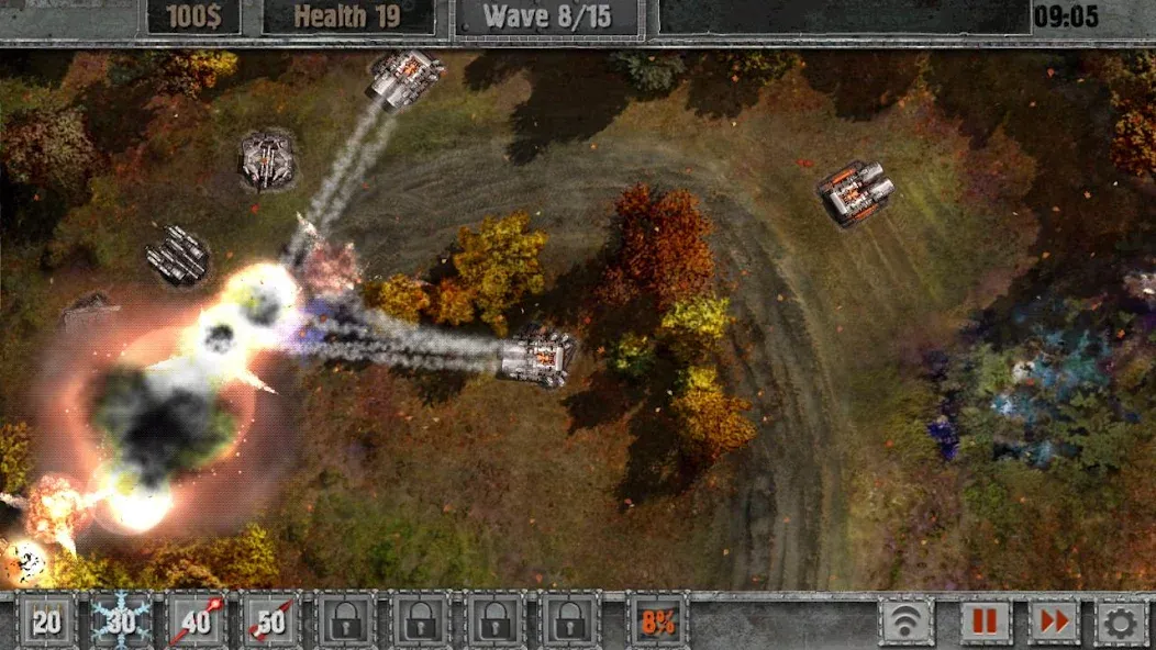 Defense Zone 2 HD Lite [MOD: безлимитные деньги и открыты все уровни] Screenshot 5