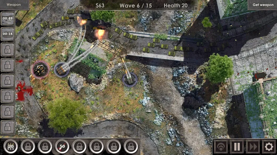 Defense Zone 3 HD [MOD: безлимитные деньги и улучшения] Screenshot 1