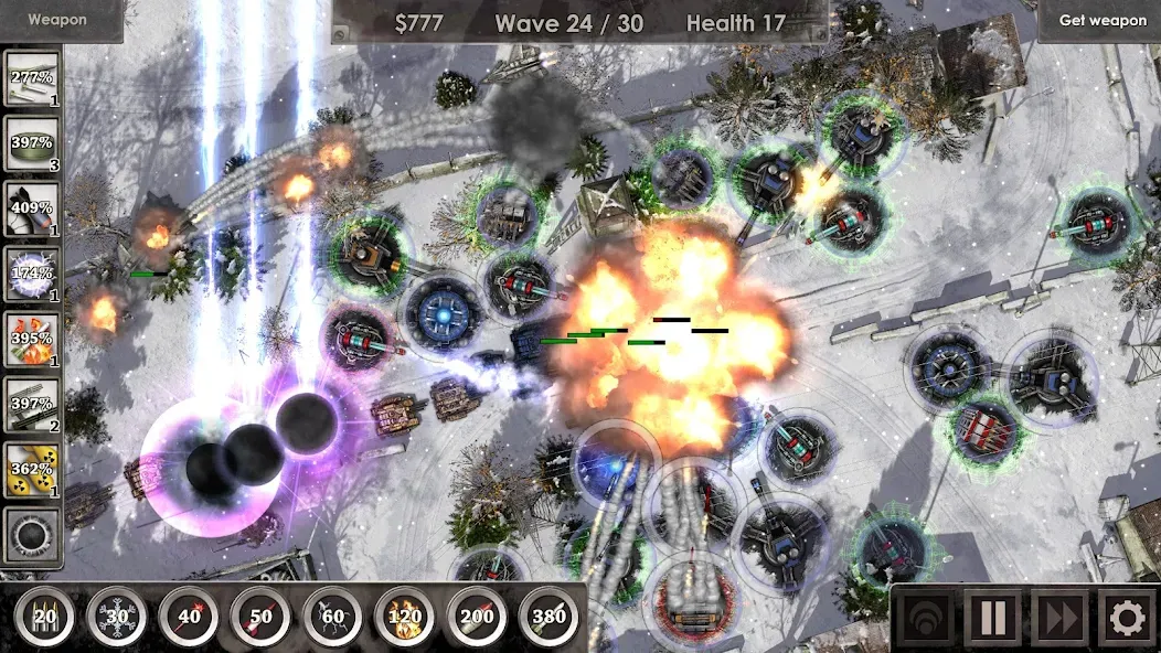 Defense Zone 3 Ultra HD [MOD: безлимитные деньги и все уровни] Screenshot 4