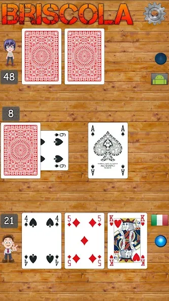 Briscola [MOD: безлимитные монеты и подсказки] Screenshot 4