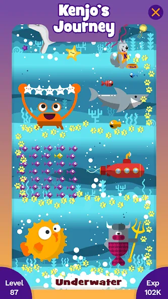 Kenjo's Journey Coin Pusher [MOD: безлимитные монеты и джекпоты] Screenshot 4