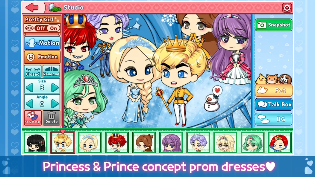 My Prettygirl Story : Dress Up [MOD: разблокированы все наряды и аксессуары] Screenshot 2