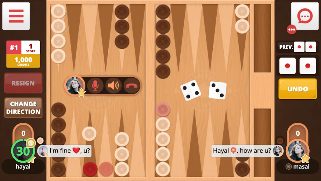 Backgammon Online [MOD: безлимитные монеты и все функции открыты] Screenshot 1