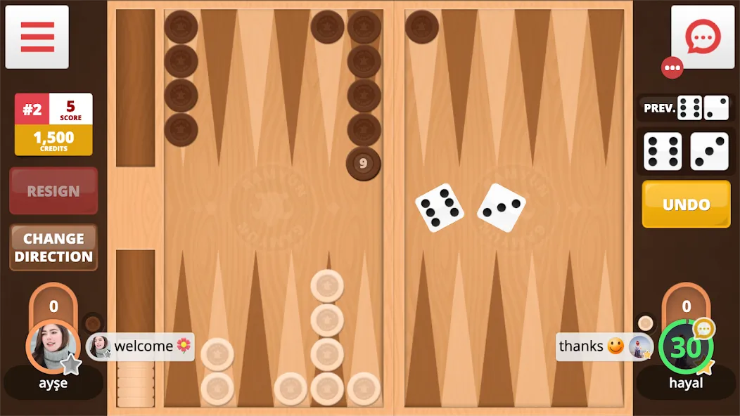 Backgammon Online [MOD: безлимитные монеты и все функции открыты] Screenshot 2