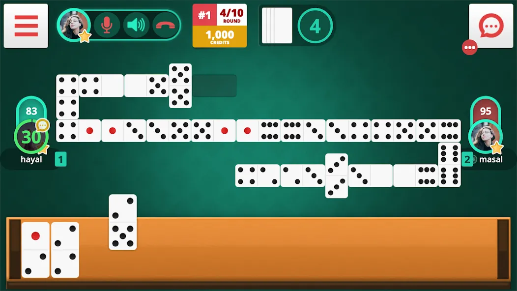 Dominoes Online [MOD: без рекламы и бесконечные подсказки] Screenshot 1