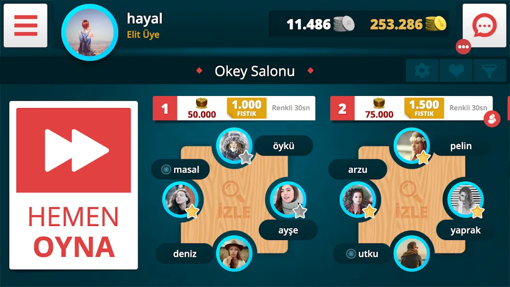 Okey Online [MOD: игра без рекламы и ограничений] Screenshot 4