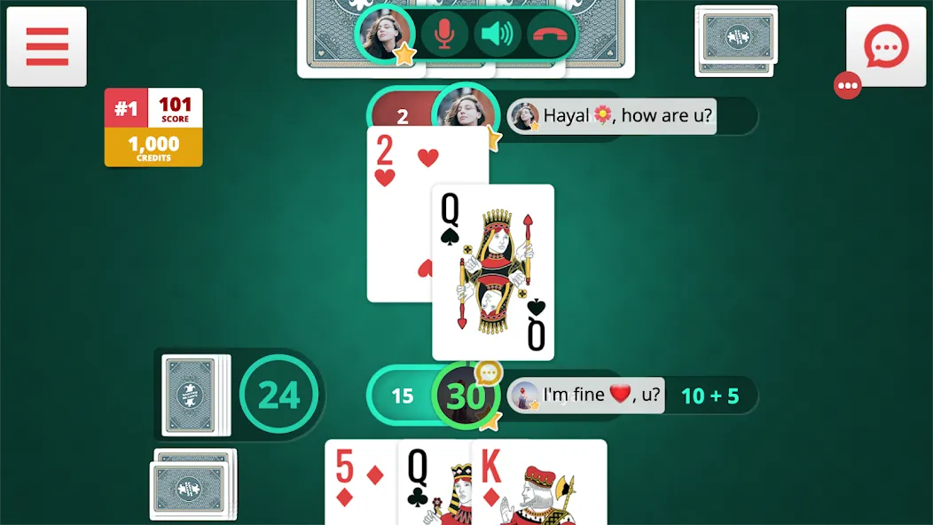 Pisti Online [MOD: онлайн карточная игра без рекламы] Screenshot 1