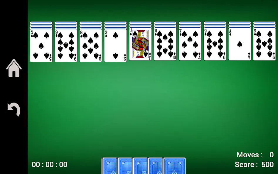 Spider Solitaire [MOD: безлимитные подсказки и отмена ходов] Screenshot 2