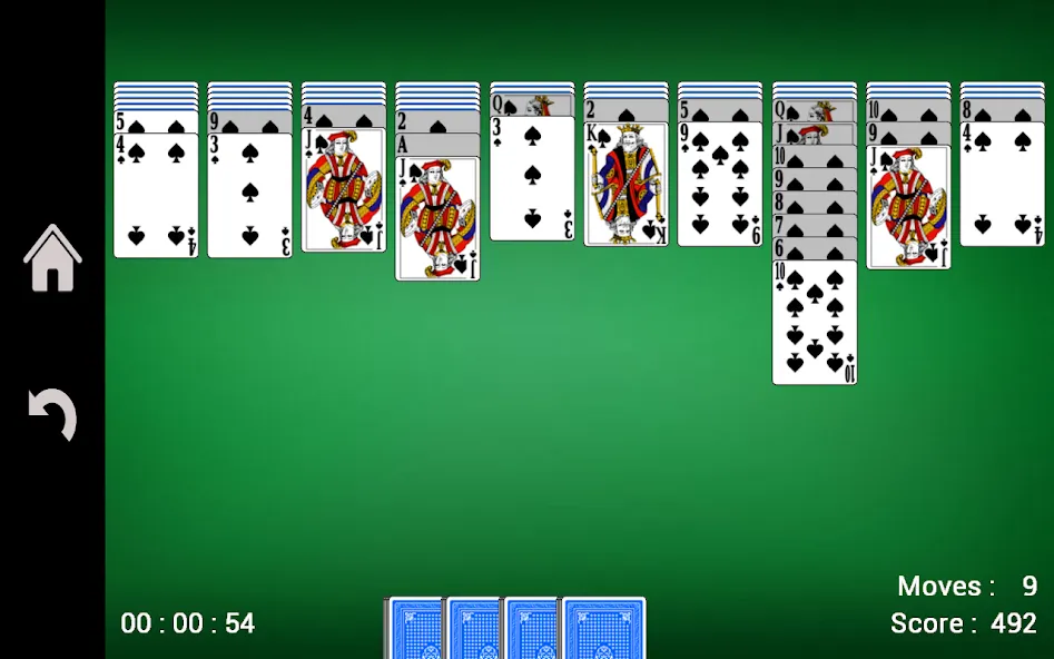 Spider Solitaire [MOD: безлимитные подсказки и отмена ходов] Screenshot 5