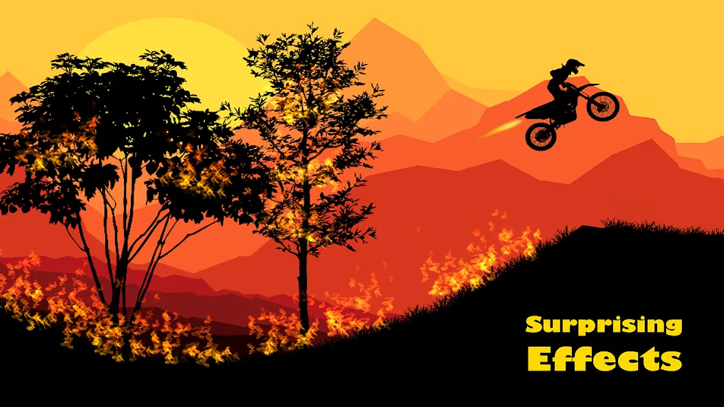 Sunset Bike Racer - Motocross [MOD: безлимитные деньги и все мотоциклы] Screenshot 5