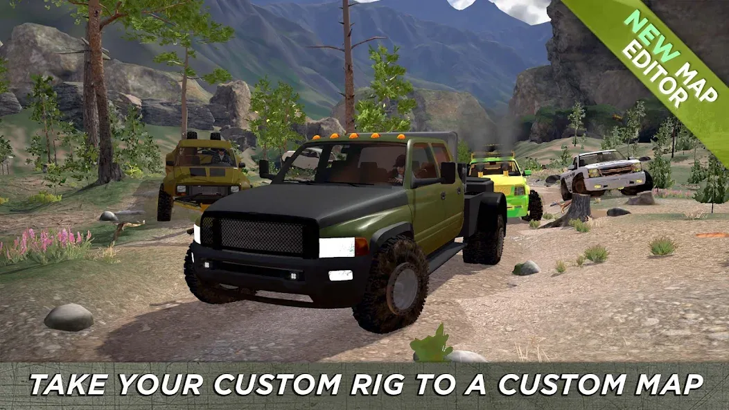 4x4 Mania: SUV Racing [MOD: безлимитные деньги и топливо] Screenshot 1