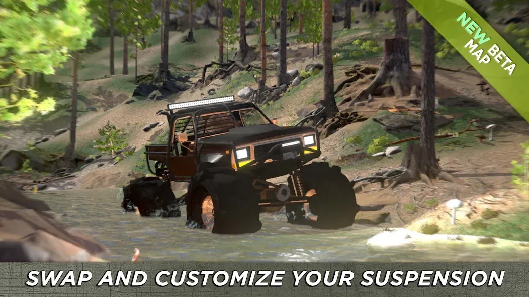 4x4 Mania: SUV Racing [MOD: безлимитные деньги и топливо] Screenshot 2