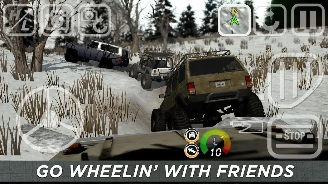 4x4 Mania: SUV Racing [MOD: безлимитные деньги и топливо] Screenshot 3