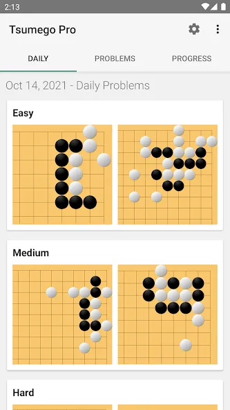 Tsumego Pro (Go Problems] [MOD: все задачи доступны без ограничений] Screenshot 3