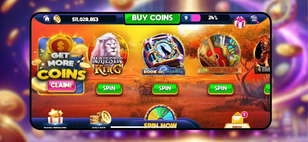 Majestic Slots: Slot Machine [MOD: безлимитные монеты и бесплатные вращения] Screenshot 5