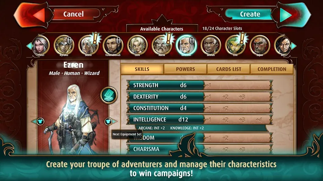 Pathfinder Adventures [MOD: безлимитные ресурсы и открытые карты] Screenshot 2