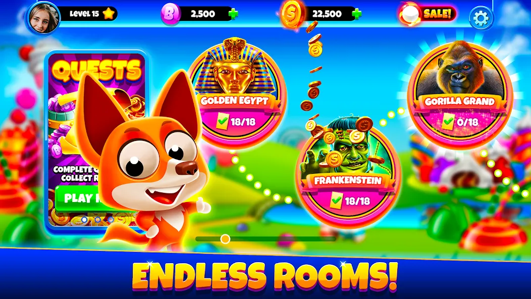 Xtreme Bingo! Slots Bingo Game [MOD: безлимитные монеты и бонусы] Screenshot 5