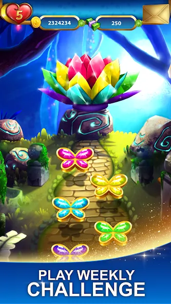Lost Jewels - Match 3 Puzzle [MOD: безлимитные жизни и монеты] Screenshot 3