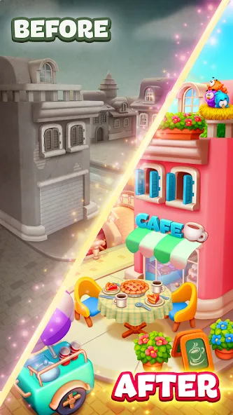 Toon Blast [MOD: безлимитные жизни и усиленные бонусы] Screenshot 2