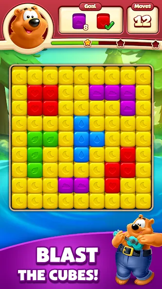 Toon Blast [MOD: безлимитные жизни и усиленные бонусы] Screenshot 4