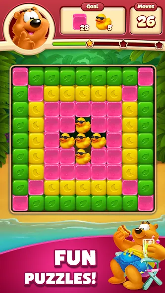 Toon Blast [MOD: безлимитные жизни и усиленные бонусы] Screenshot 5