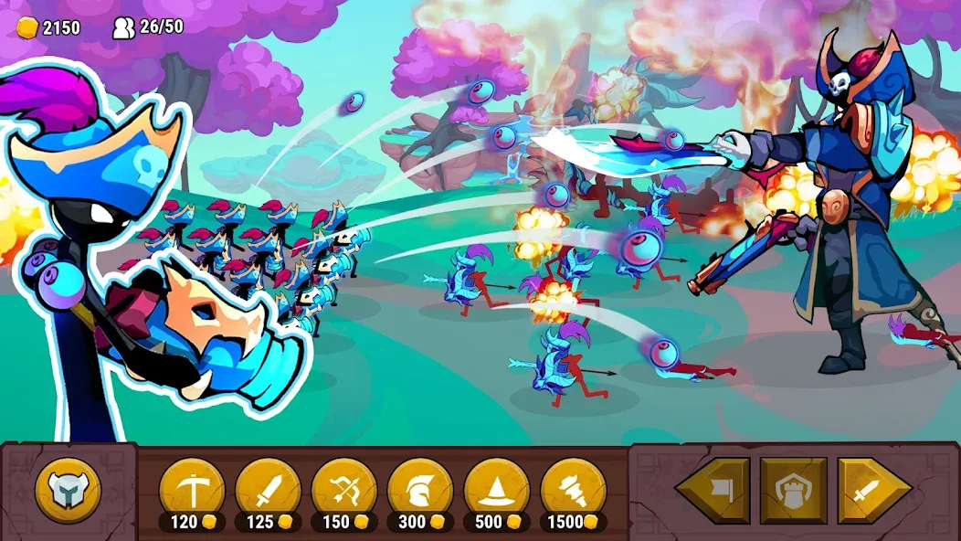 Stick of Thrones [MOD: безлимитные монеты и разблокированы уровни] Screenshot 3