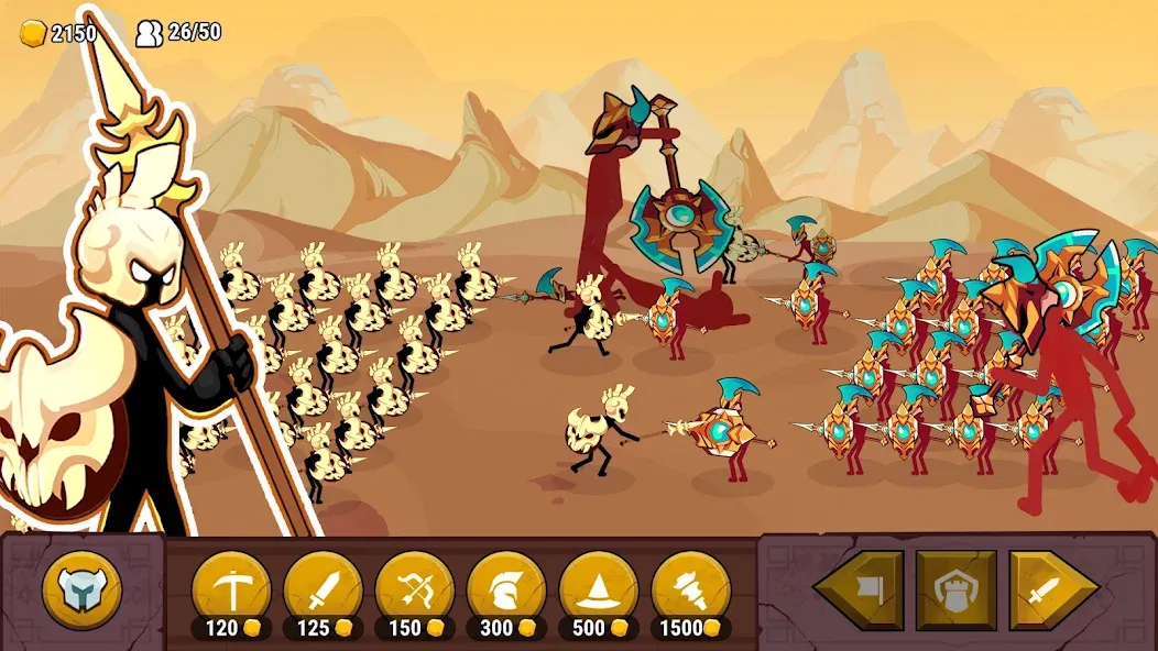 Stick of Thrones [MOD: безлимитные монеты и разблокированы уровни] Screenshot 4