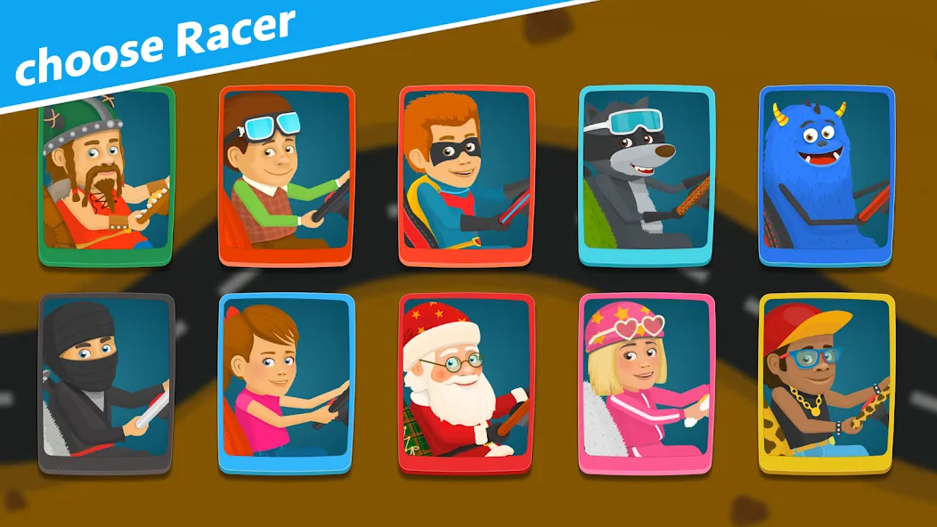 Racing car games for kids 2-5 [MOD: без рекламы и все машины открыты] Screenshot 1