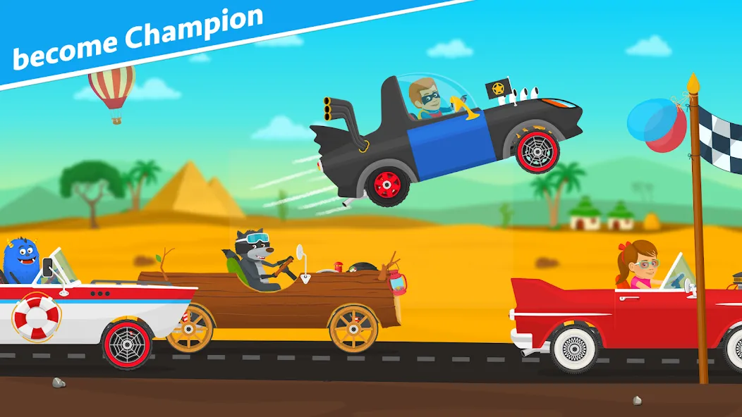 Racing car games for kids 2-5 [MOD: без рекламы и все машины открыты] Screenshot 3