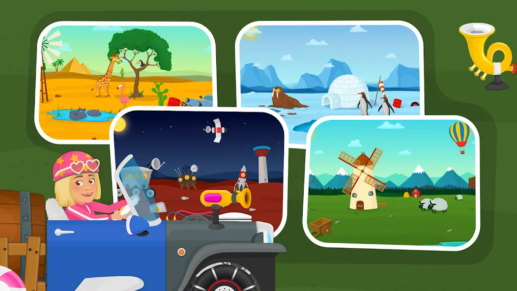 Racing car games for kids 2-5 [MOD: без рекламы и все машины открыты] Screenshot 4