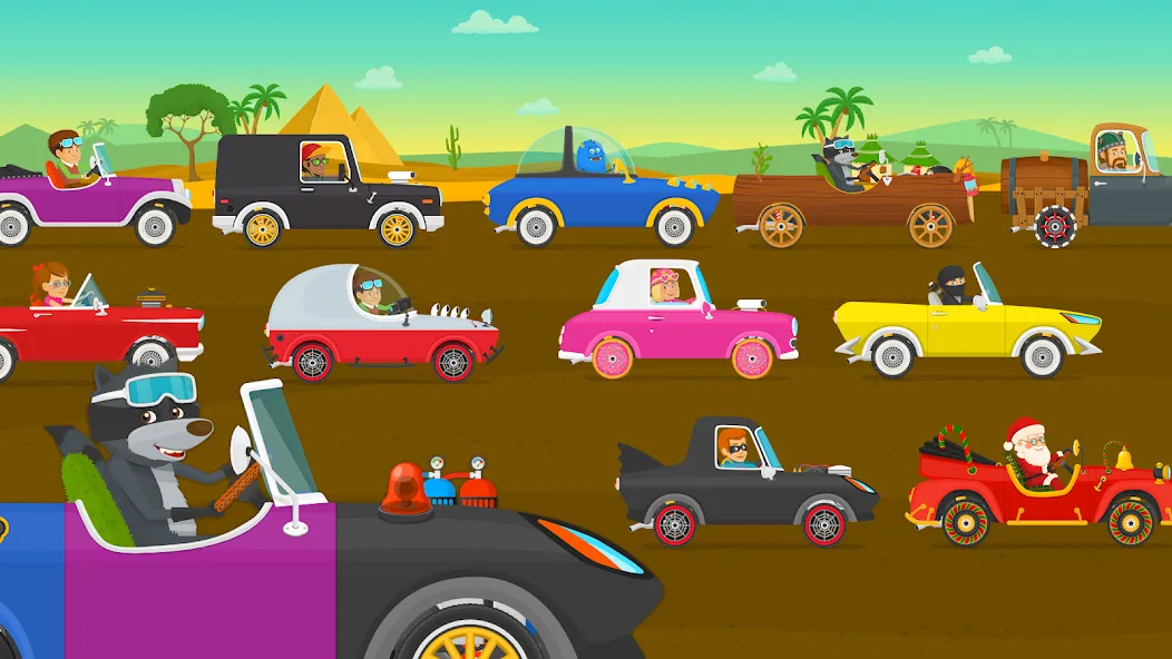 Racing car games for kids 2-5 [MOD: без рекламы и все машины открыты] Screenshot 5