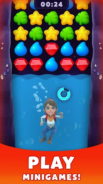 Treasure Party: Puzzle Fun! [MOD: безлимитные подсказки и монеты] Screenshot 1