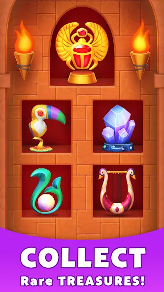 Treasure Party: Puzzle Fun! [MOD: безлимитные подсказки и монеты] Screenshot 5