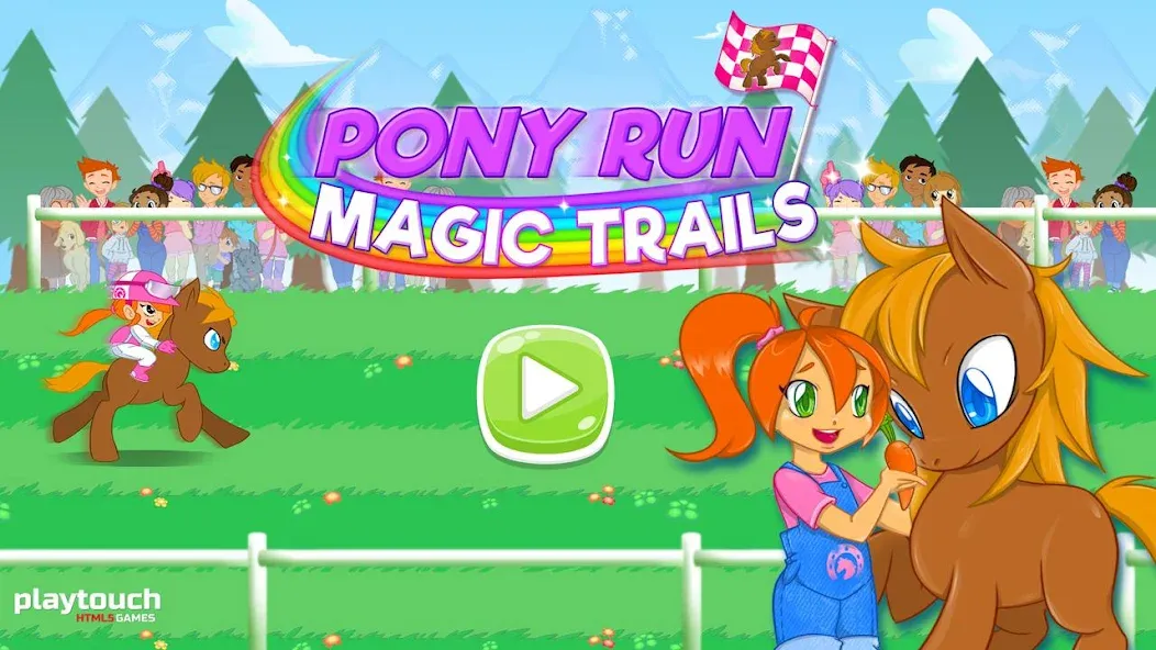 Pony Run : Magic Trails [MOD: много монет и все уровни] Screenshot 4