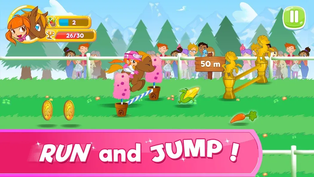 Pony Run : Magic Trails [MOD: много монет и все уровни] Screenshot 5
