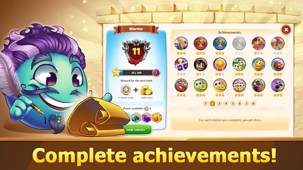 Hungry Battle: Multiplayer PVP [MOD: безлимитные ресурсы и быстрая прокачка] Screenshot 3