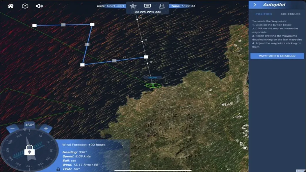 Realsail [MOD: неограниченные ресурсы и улучшения] Screenshot 3