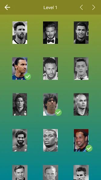 Guess the Soccer Player: Quiz [MOD: открыты все игроки и подсказки] Screenshot 3